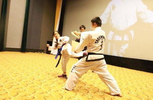 用三年时间,他学成归来, 建立跆拳道馆,传承中华功夫