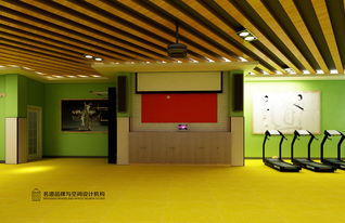 跆拳道会馆室内空间设计