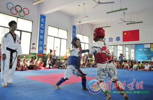 小记者探访超越跆拳道馆 感受力量与精神的融合